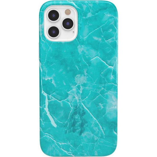 Lost at Sea | Teal Blue Seaglass Case iPhone Case get.casely Classic iPhone 12 Pro