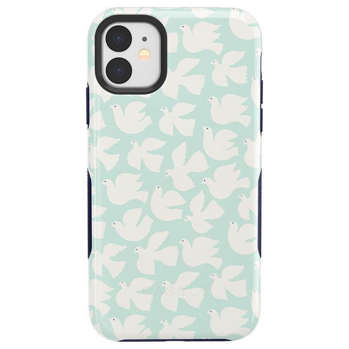 Love Birds | White Doves Case iPhone Case get.casely Bold iPhone 11