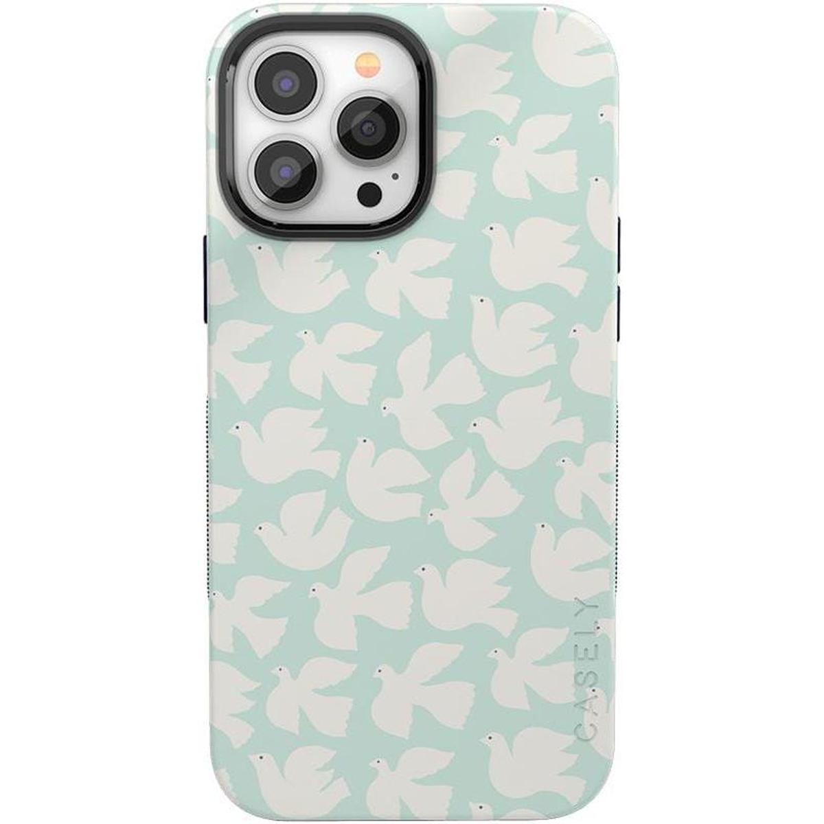 Love Birds | White Doves Case iPhone Case get.casely Bold + MagSafe® iPhone 13 Pro Max
