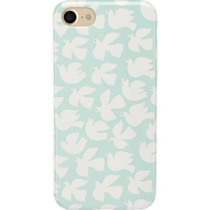 Love Birds | White Doves Case iPhone Case get.casely Classic iPhone SE (2020 & 2022)