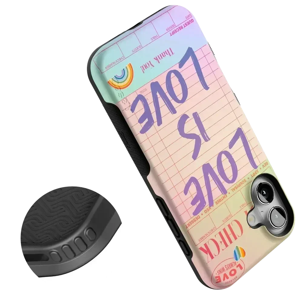 Love is Love | Guest Check Pride Case Phone Case Casetry