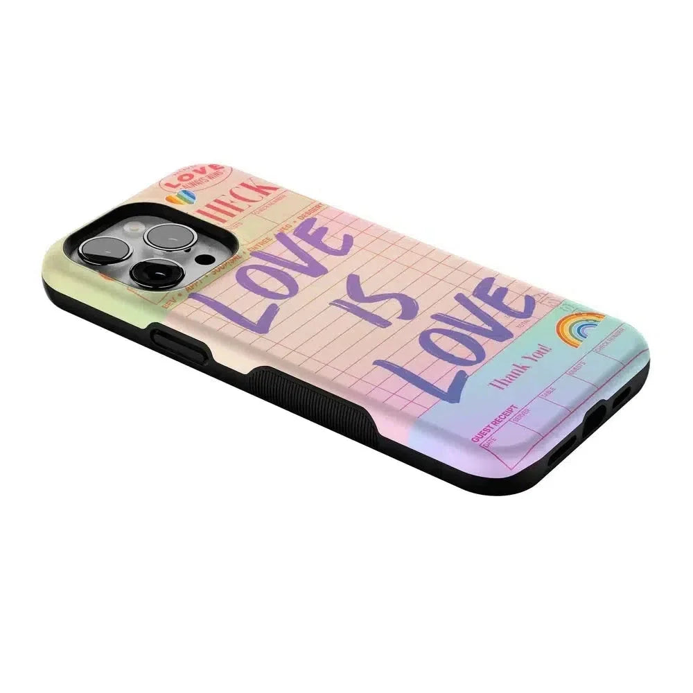 Love is Love | Guest Check Pride Case Phone Case Casetry