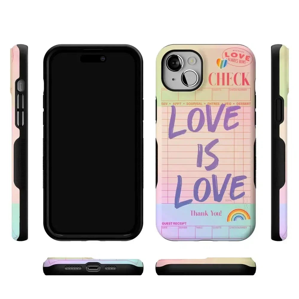 Love is Love | Guest Check Pride Case Phone Case Casetry
