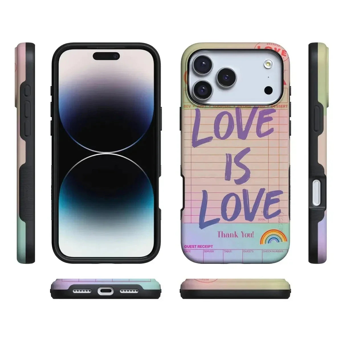 Love is Love | Guest Check Pride Case Phone Case Casetry