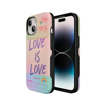 Love is Love | Guest Check Pride Case Phone Case Casetry