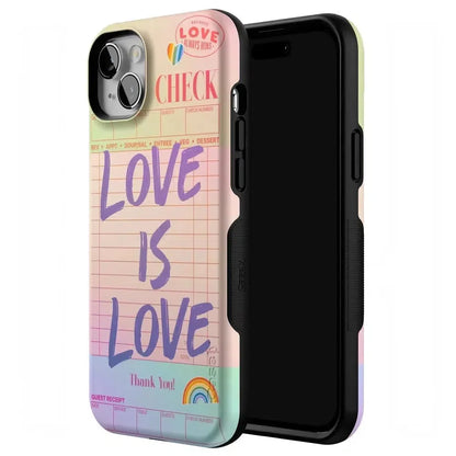Love is Love | Guest Check Pride Case Phone Case Casetry