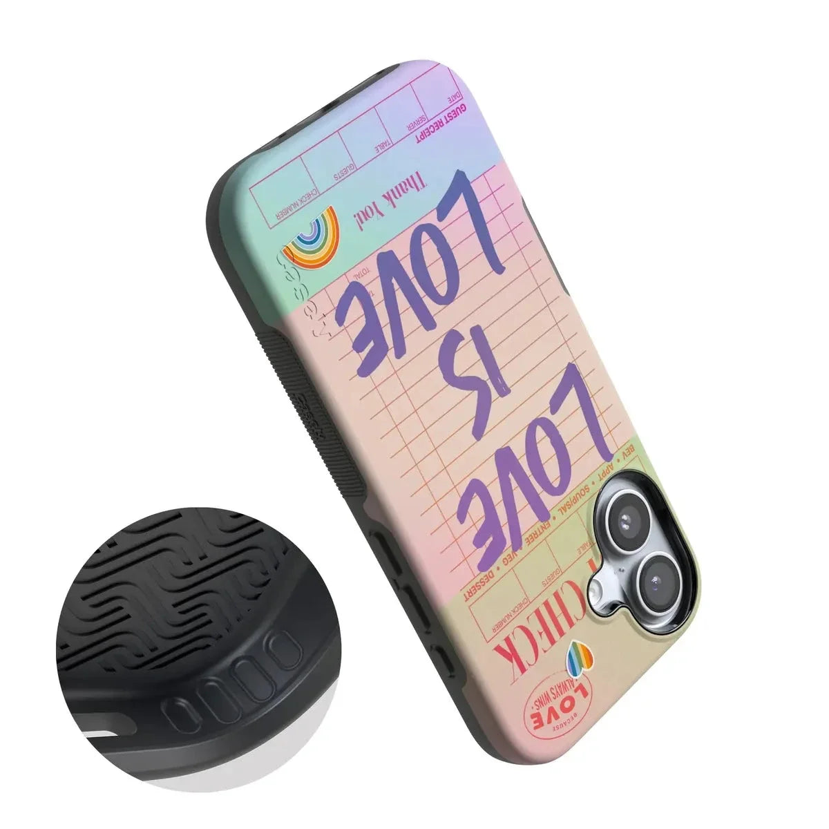 Love is Love | Guest Check Pride Case Phone Case Casetry