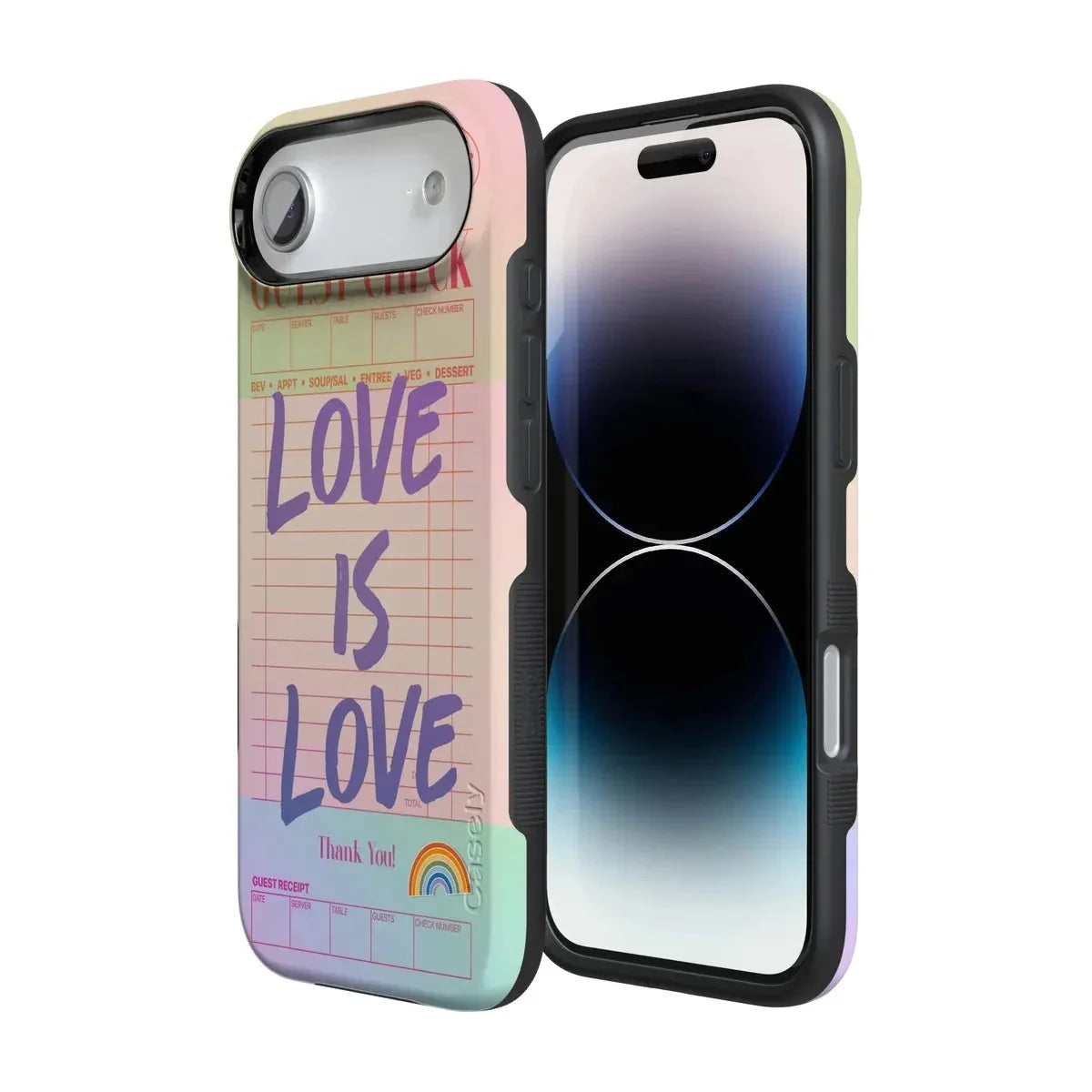 Love is Love | Guest Check Pride Case Phone Case Casetry