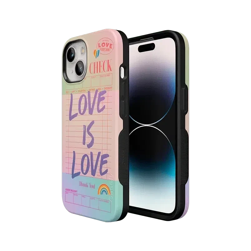 Love is Love | Guest Check Pride Case Phone Case Casetry