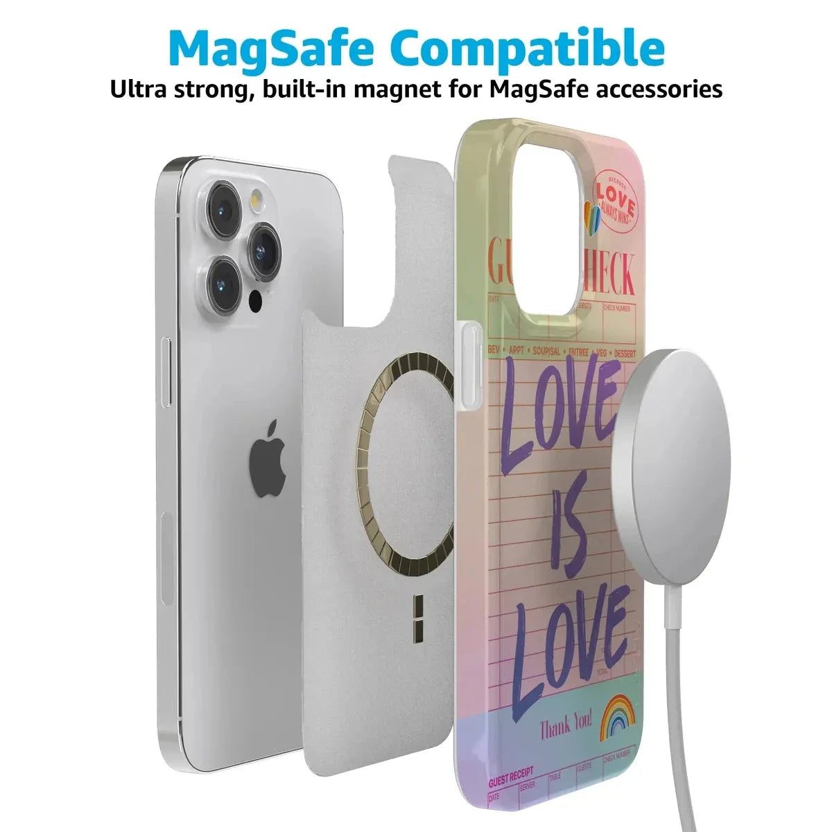 Love is Love | Guest Check Pride Case Phone Case Casetry