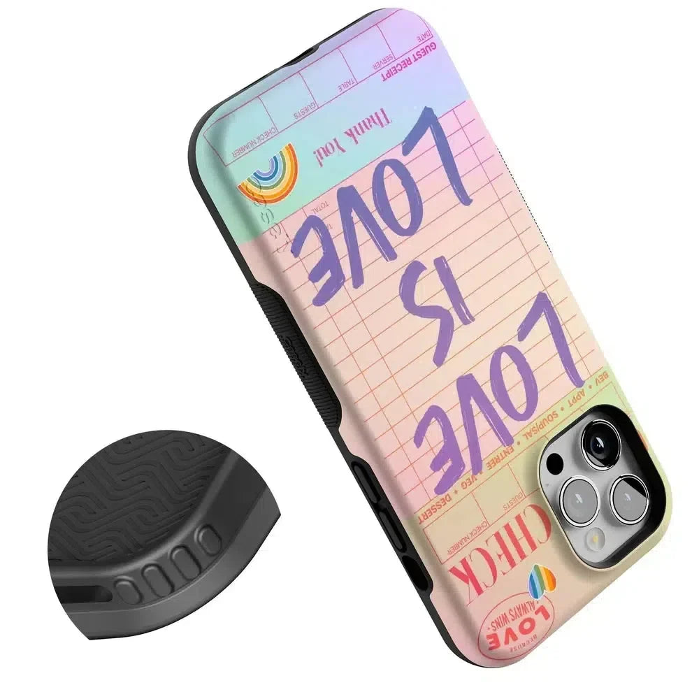 Love is Love | Guest Check Pride Case Phone Case Casetry