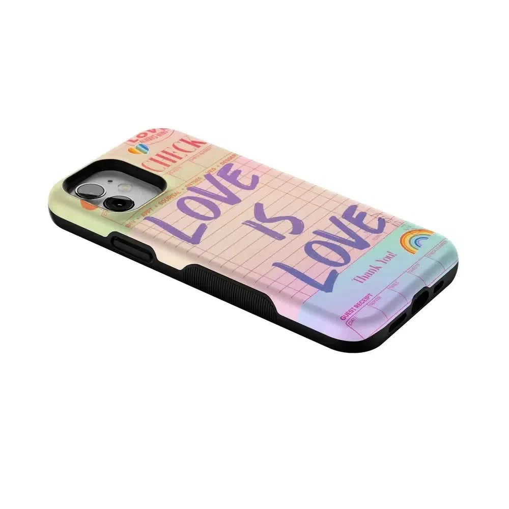 Love is Love | Guest Check Pride Case Phone Case Casetry