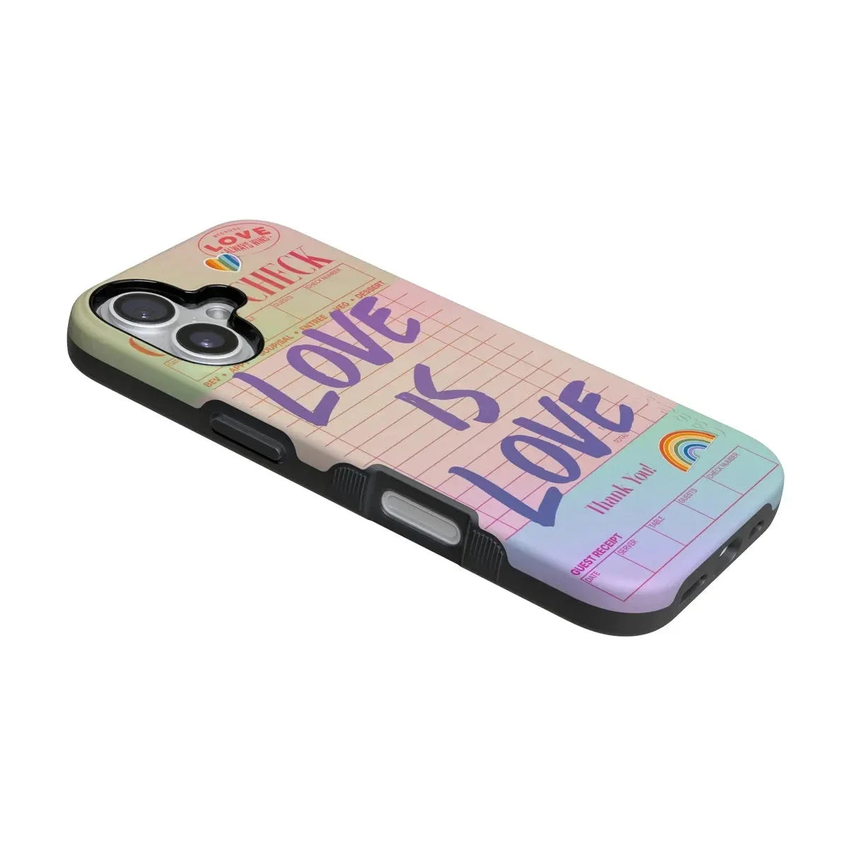 Love is Love | Guest Check Pride Case Phone Case Casetry