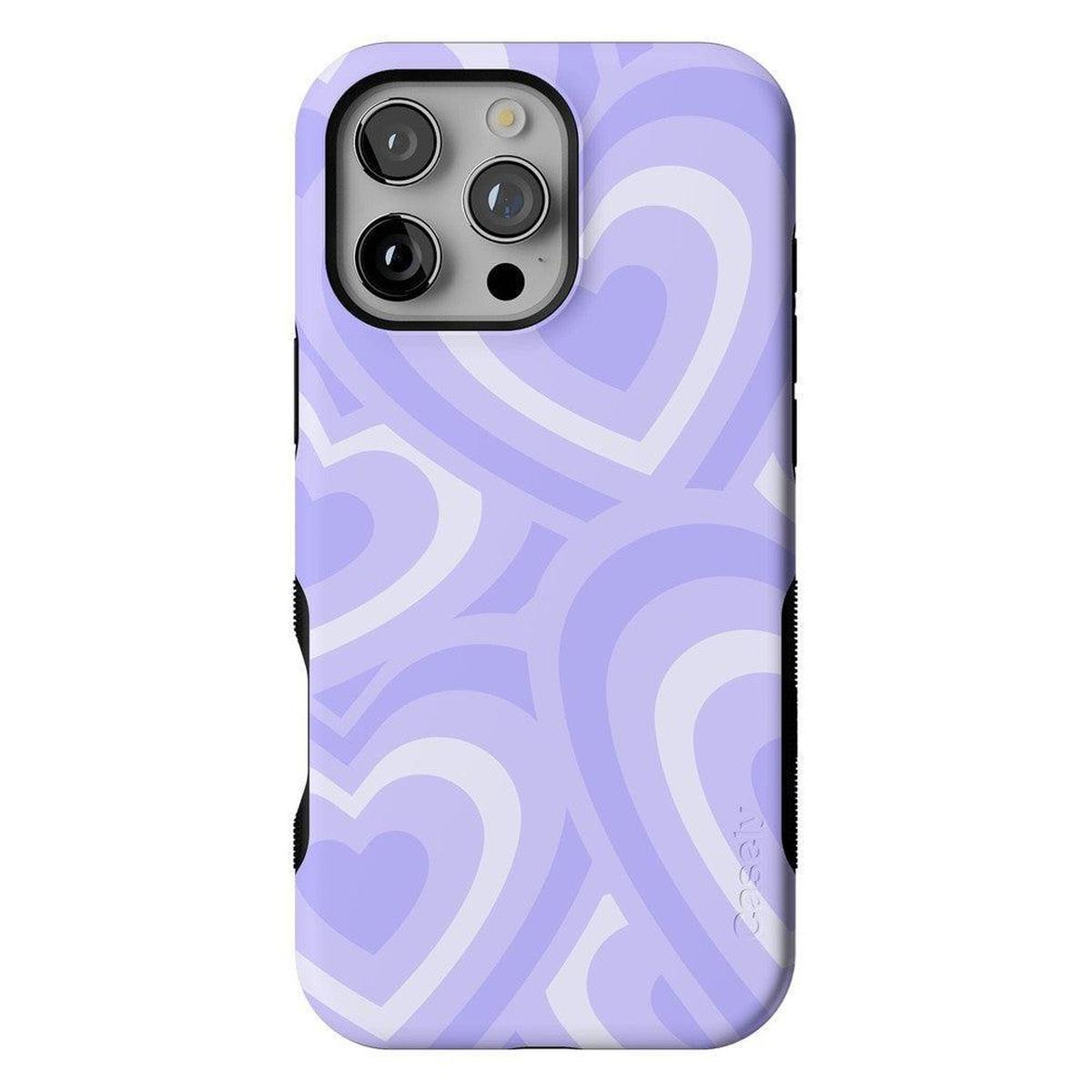 Love Song | Lavender Heart Case iPhone Case get.casely Bold + MagSafe® iPhone 16 Pro