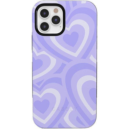 Love Song | Lavender Heart Case iPhone Case get.casely Bold + MagSafe® iPhone 12 Pro