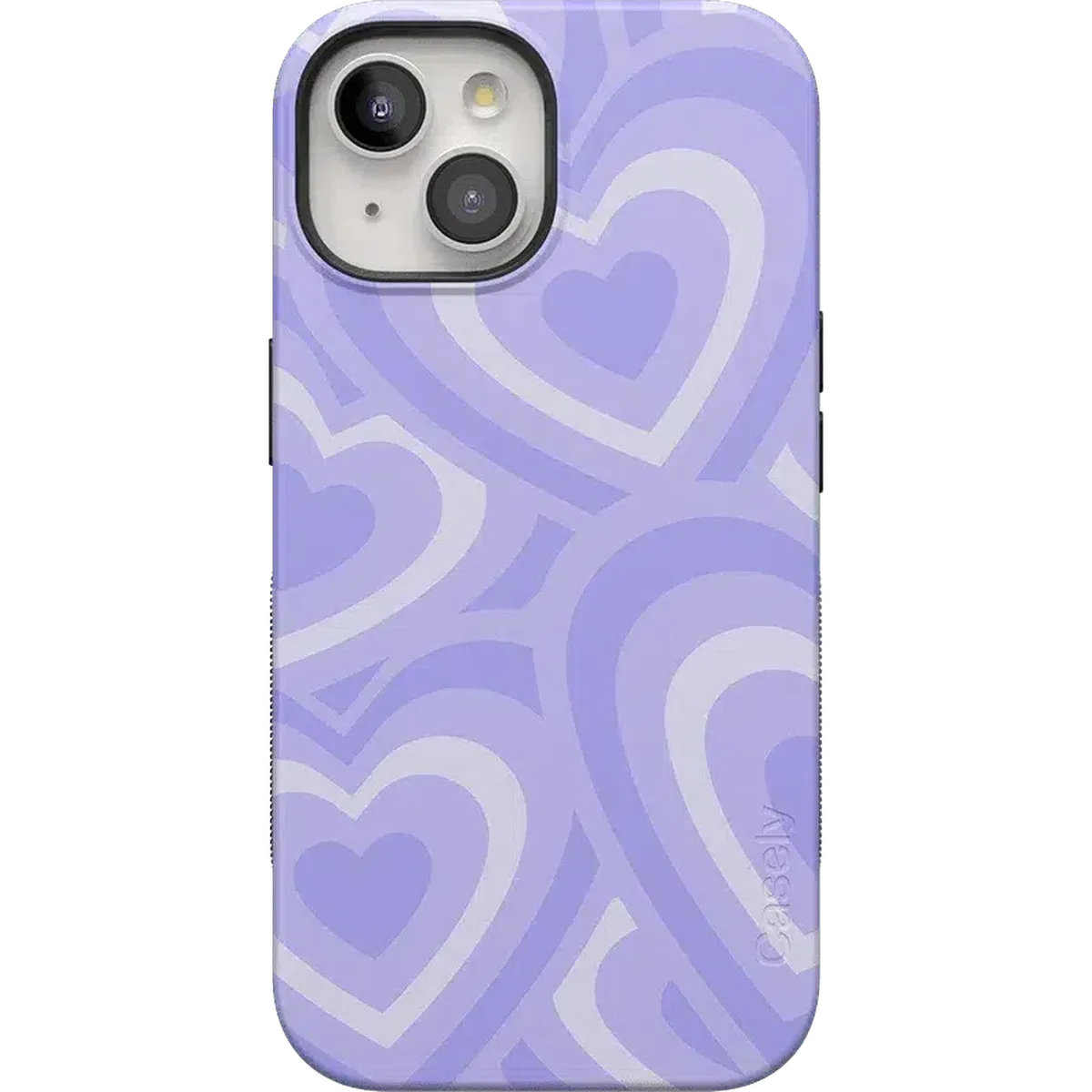Love Song | Lavender Heart Case iPhone Case get.casely Bold + MagSafe® iPhone 15