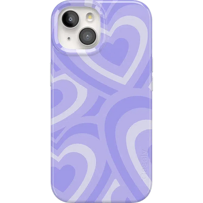 Love Song | Lavender Heart Case iPhone Case get.casely Classic + MagSafe® iPhone 15