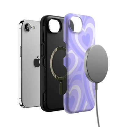 Love Song | Lavender Heart Case iPhone Case get.casely