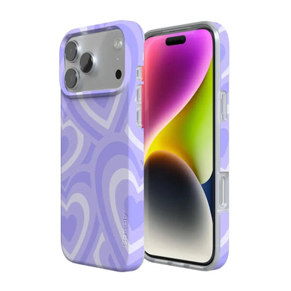 Love Song | Lavender Heart Case iPhone Case get.casely