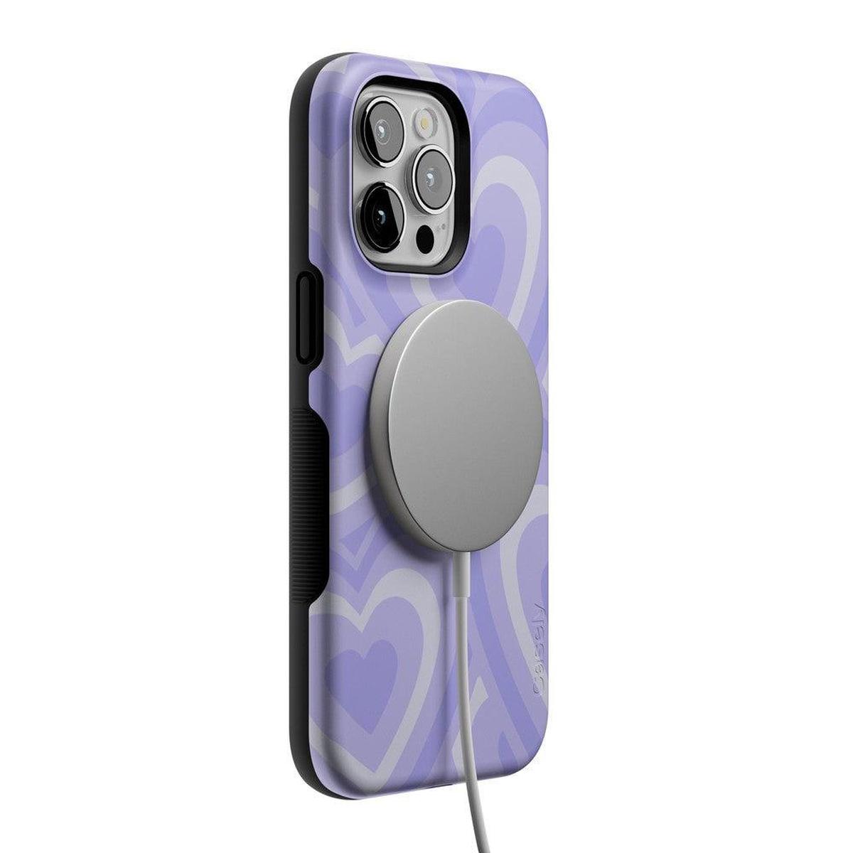 Love Song | Lavender Heart Case iPhone Case get.casely