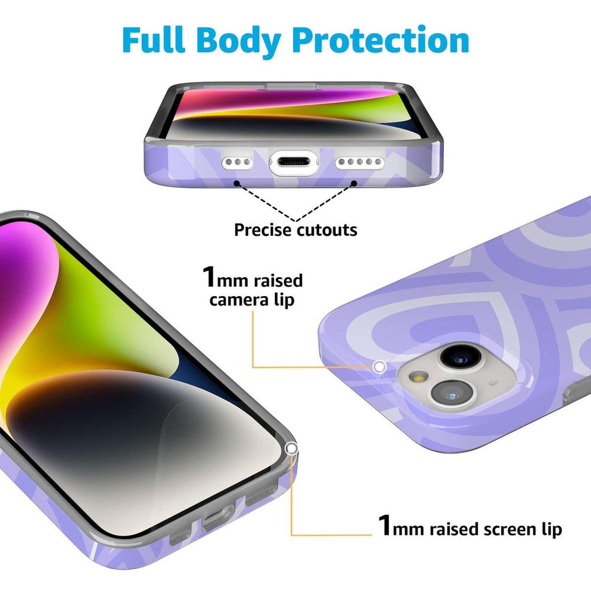 Love Song | Lavender Heart Case iPhone Case get.casely