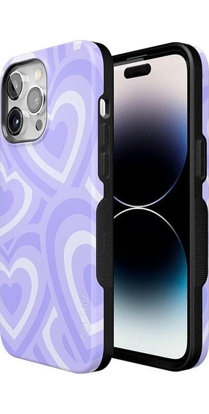 Love Song | Lavender Heart Case iPhone Case get.casely