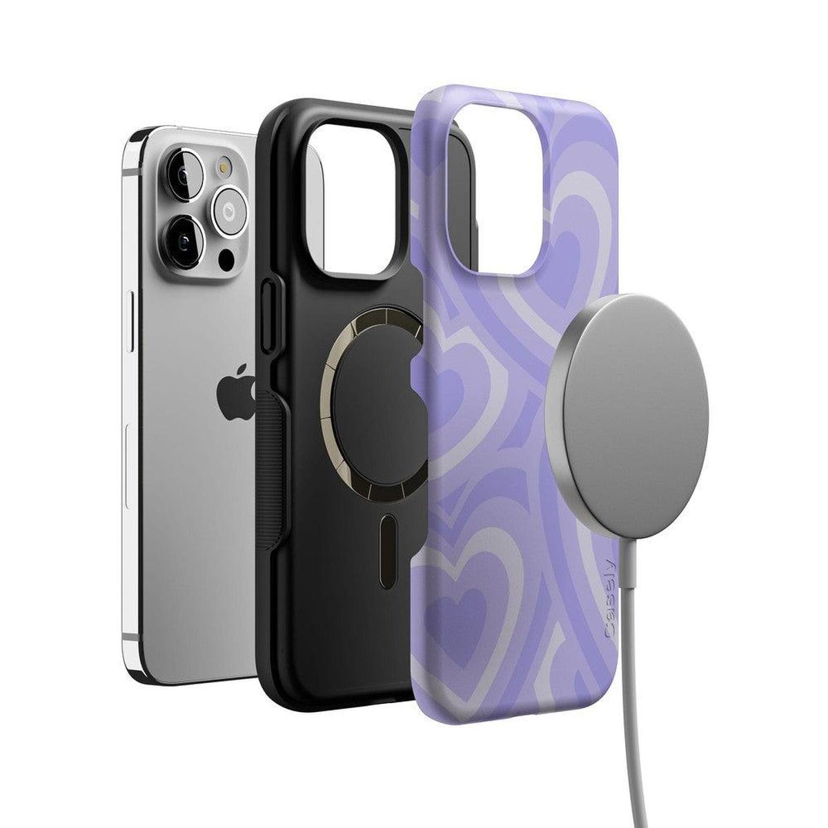 Love Song | Lavender Heart Case iPhone Case get.casely