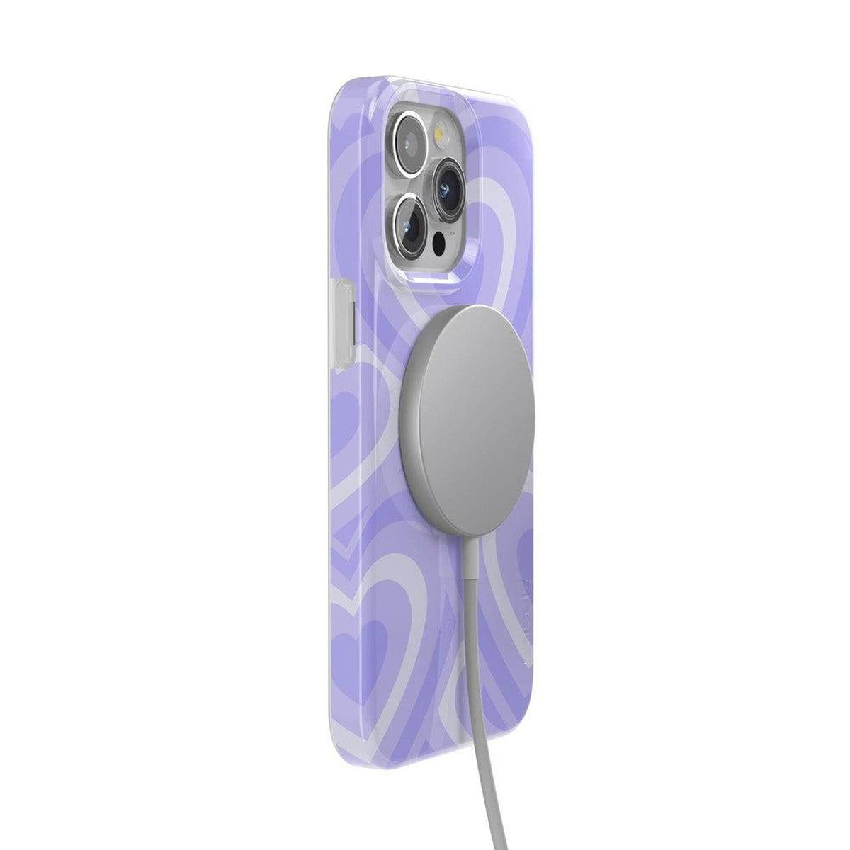 Love Song | Lavender Heart Case iPhone Case get.casely