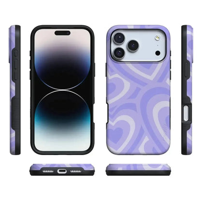 Love Song | Lavender Heart Case iPhone Case get.casely