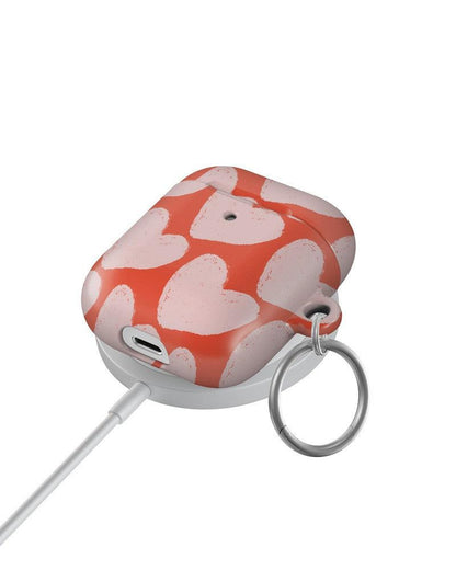 Love You More | Heart Doodle AirPods Case AirPods Case Casetry