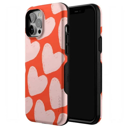 Love You More | Heart Doodle Case Phone Case Casetry