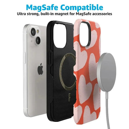 Love You More | Heart Doodle Case Phone Case Casetry