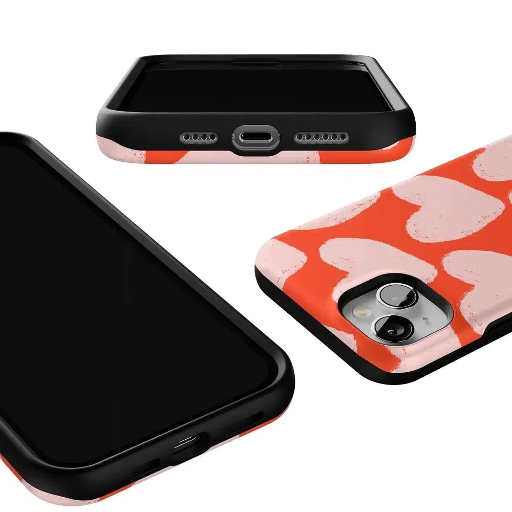 Love You More | Heart Doodle Case Phone Case Casetry