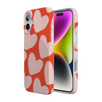 Love You More | Heart Doodle Case Phone Case Casetry