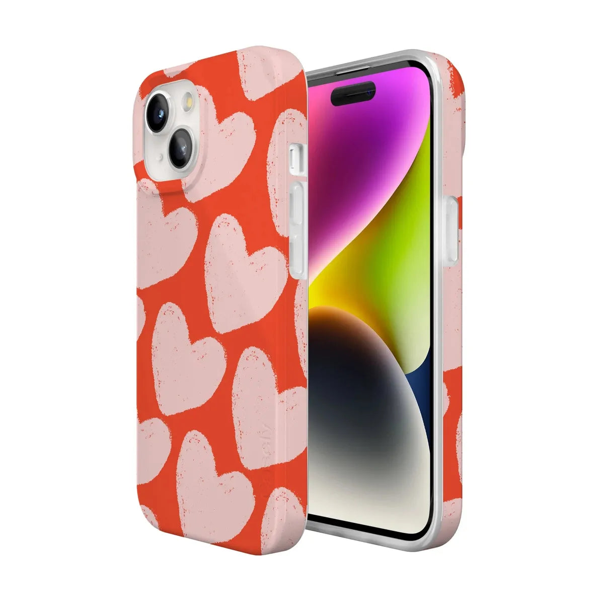 Love You More | Heart Doodle Case Phone Case Casetry