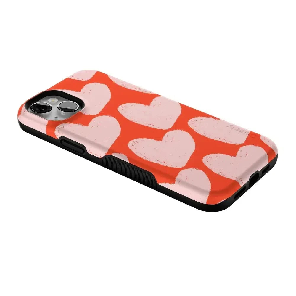 Love You More | Heart Doodle Case Phone Case Casetry