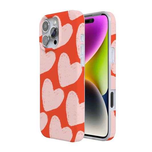 Love You More | Heart Doodle Case Phone Case Casetry
