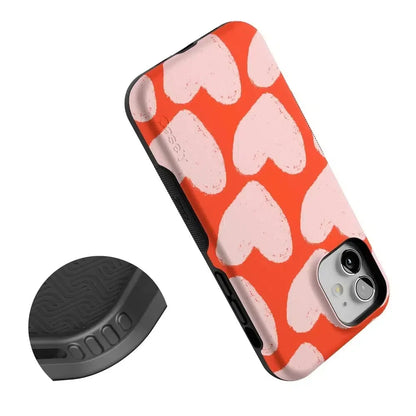 Love You More | Heart Doodle Case Phone Case Casetry