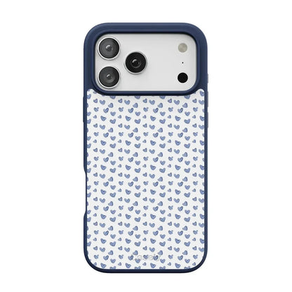 Lovebug | Blue Hearts Case Phone Case get.casely Align + MagSafe® iPhone 17 Pro Max