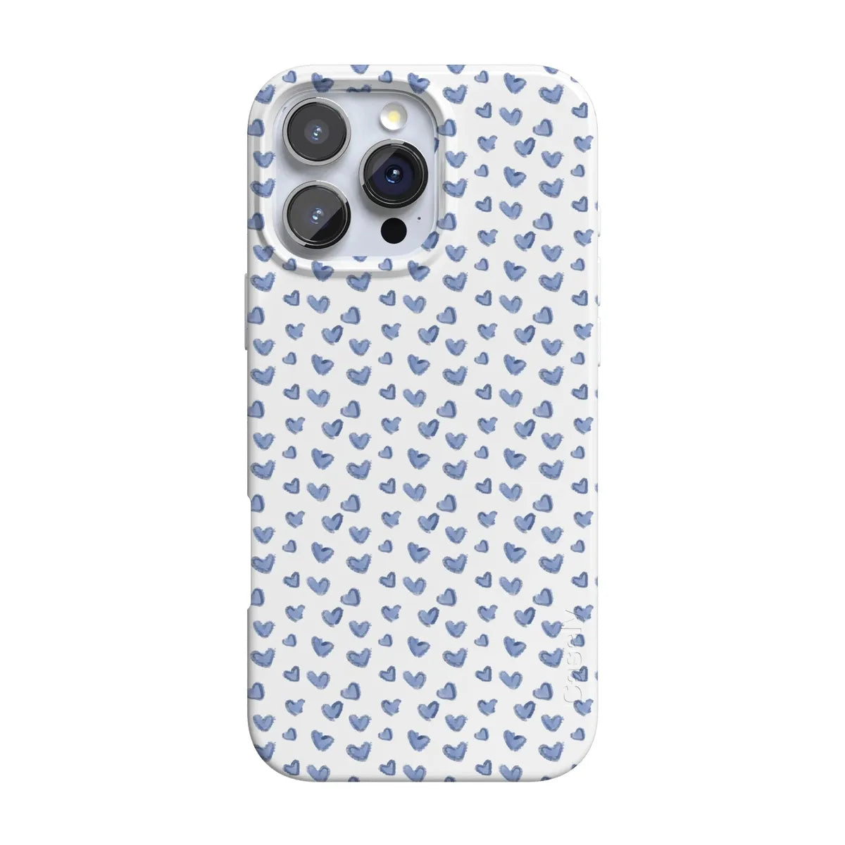 Lovebug | Blue Hearts Case Phone Case Casetry Classic + MagSafe® iPhone 16 Pro Max