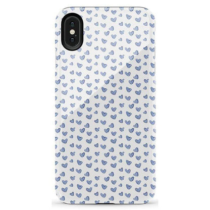 The Valentine's Collection | Blue Heart Case Phone Case Casetry Essential iPhone XR