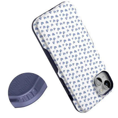 Lovebug | Blue Hearts Case Phone Case Casetry
