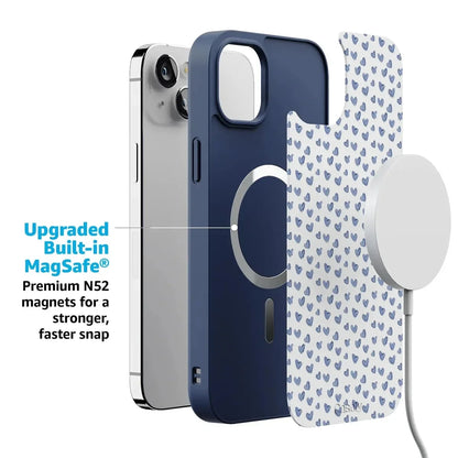 Lovebug | Blue Hearts Case Phone Case get.casely