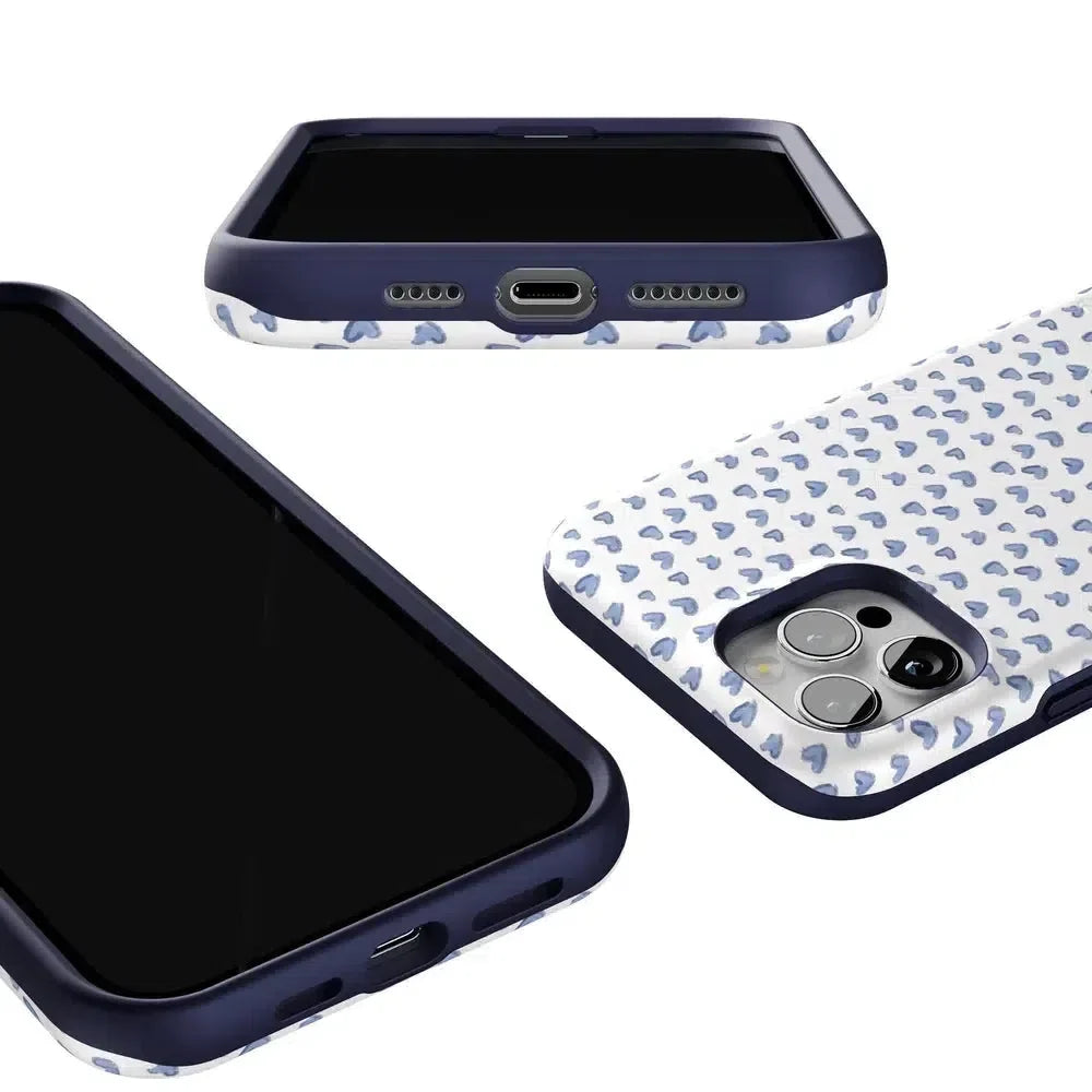 Lovebug | Blue Hearts Case Phone Case Casetry
