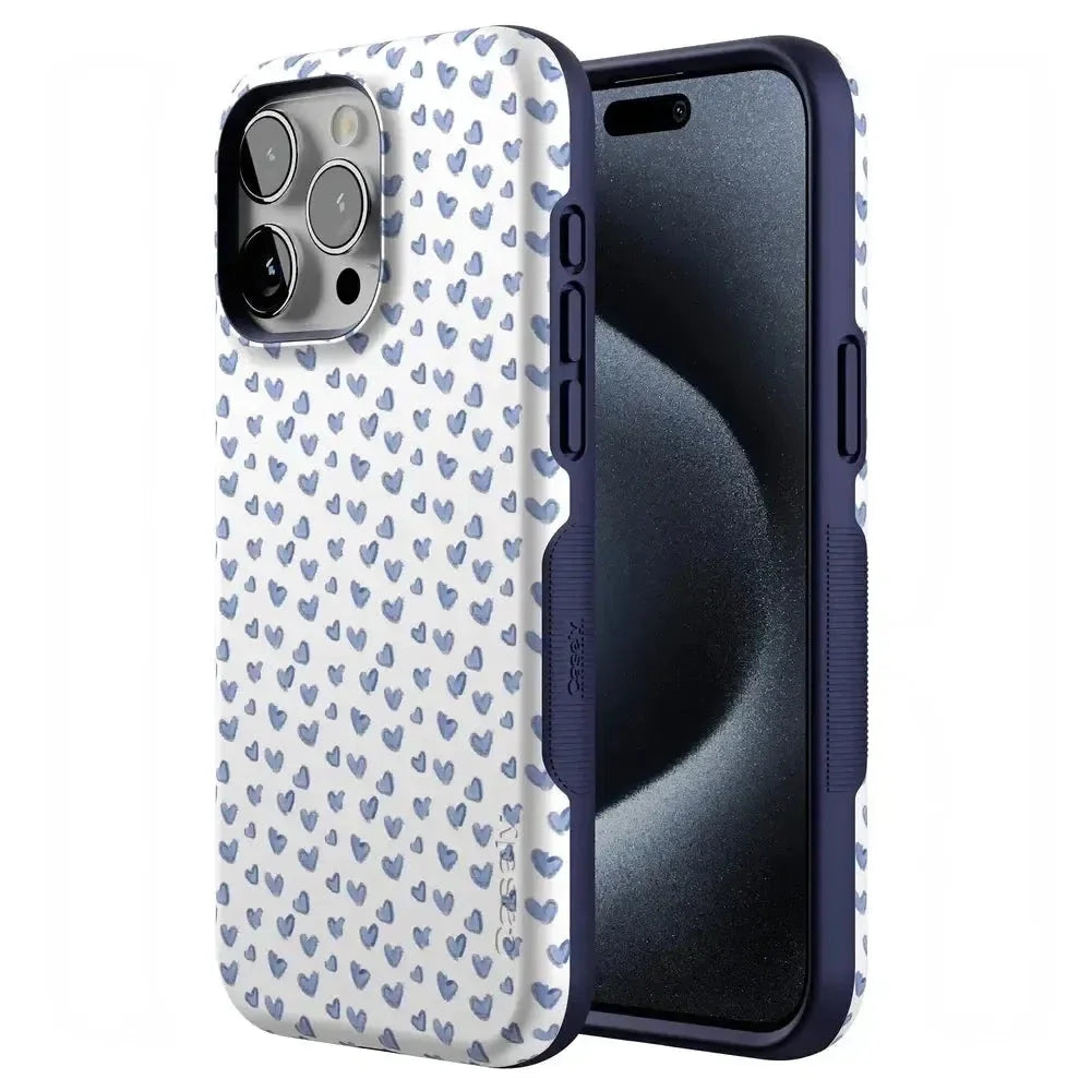 Lovebug | Blue Hearts Case Phone Case Casetry