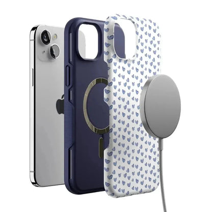 Lovebug | Blue Hearts Case Phone Case Casetry