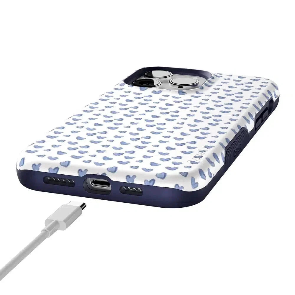 Lovebug | Blue Hearts Case Phone Case Casetry