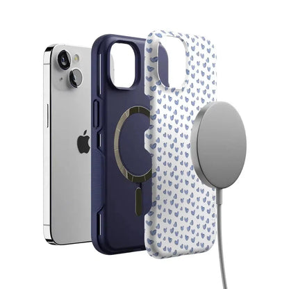 Lovebug | Blue Hearts Case Phone Case Casetry
