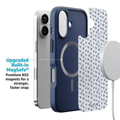 Lovebug | Blue Hearts Case Phone Case get.casely