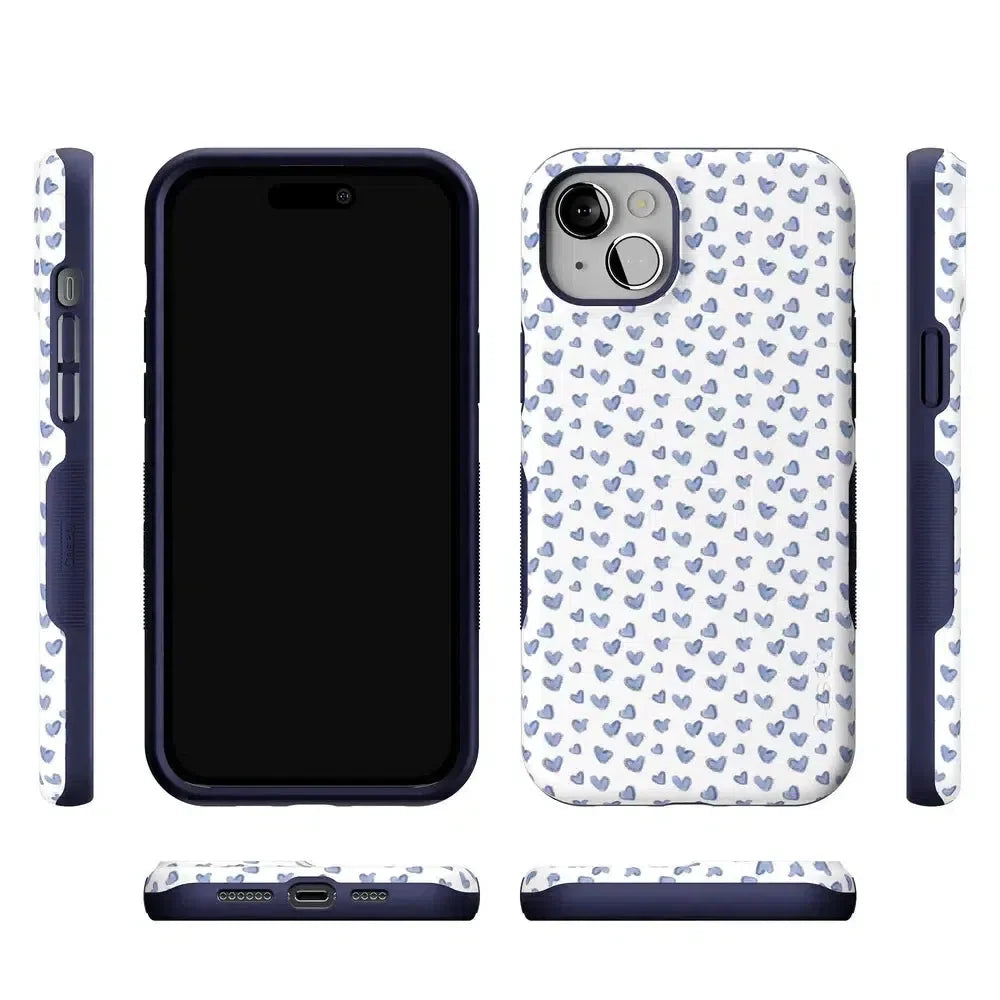 Lovebug | Blue Hearts Case Phone Case Casetry